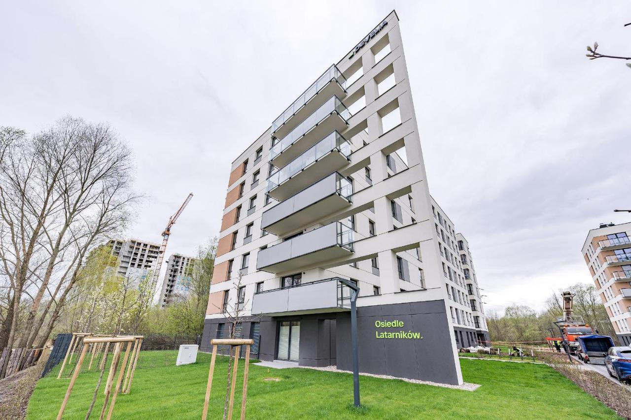 Appartamento Apartament Nowa Letnica, Osiedle Latarnikow Danzica Esterno foto